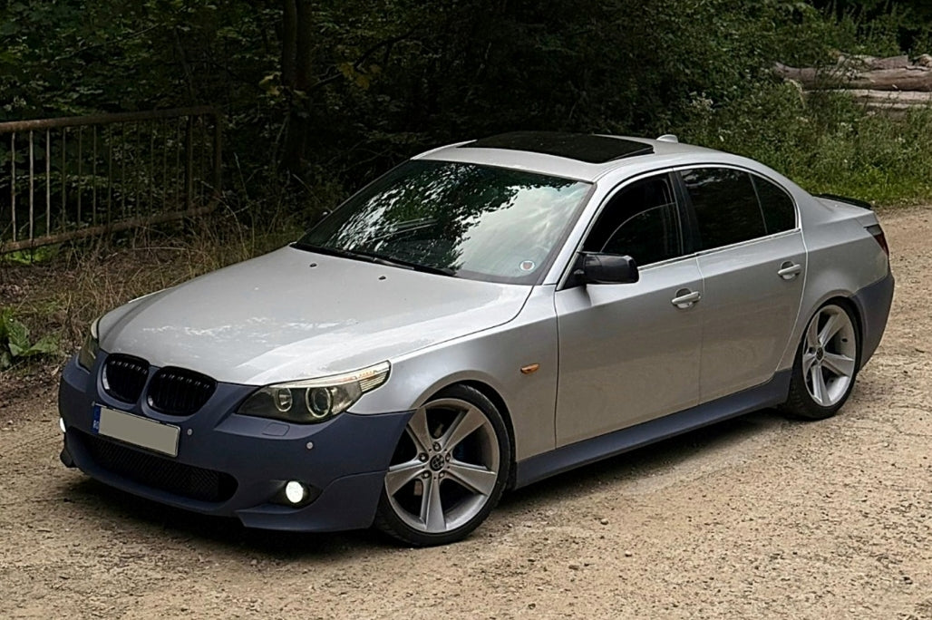 Front Bumper M5 Design PDC 24mm for BMW 5 Series E60 E61 (2003–2007)