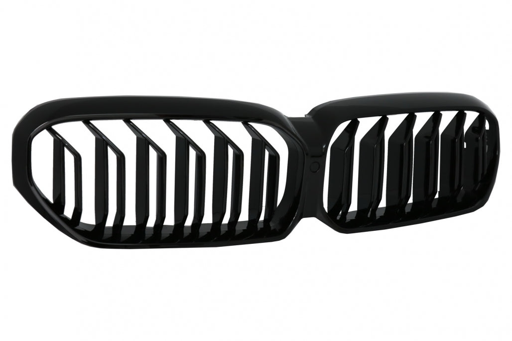 Front Bumper M5 Design with Piano Black Grilles for BMW 5 Series G30 G31 LCI (2020–Up)