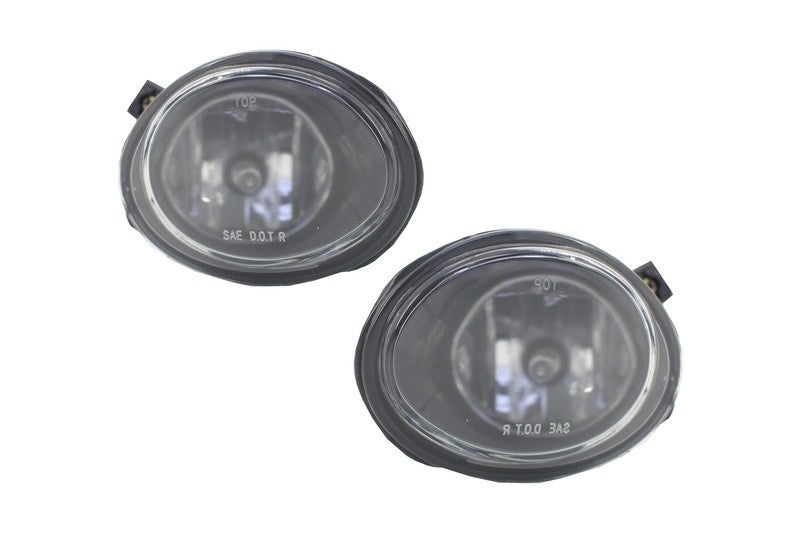 Front Bumper M5 Look with Fog Lights Clear Chrome for BMW 5 Series E39 (1995–2003)