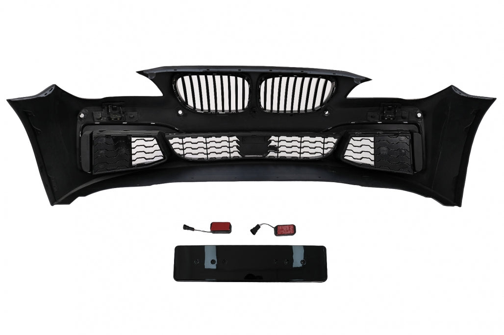 Front Bumper M760 Look with Grilles for BMW 7 Series F01 F02 (2009-2015)