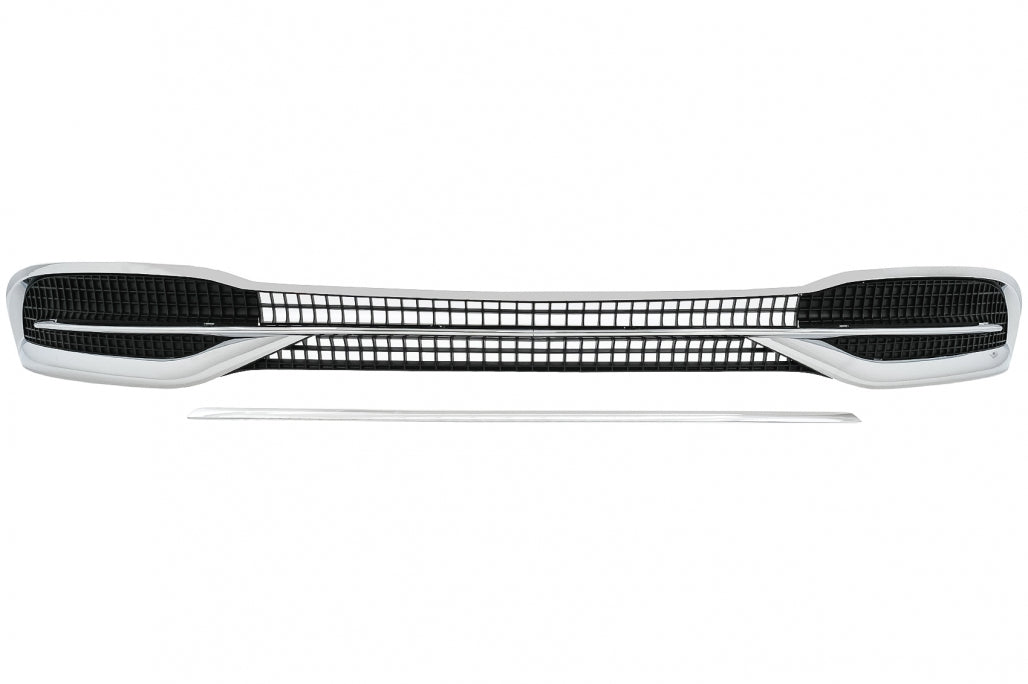 Front Bumper Parts Chrome M-Design for Mercedes S-Class W222 Facelift Sedan (2017–2020)