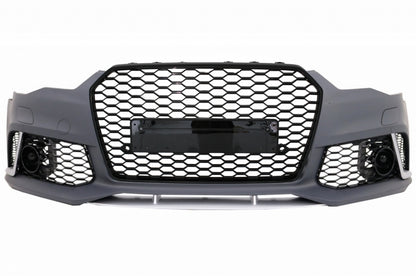 Front Bumper RS6 Design with Grille for Audi A6 C7 4G (2011–2015)