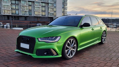 Front Bumper RS6 Design with Grille for Audi A6 C7 4G (2011–2015)