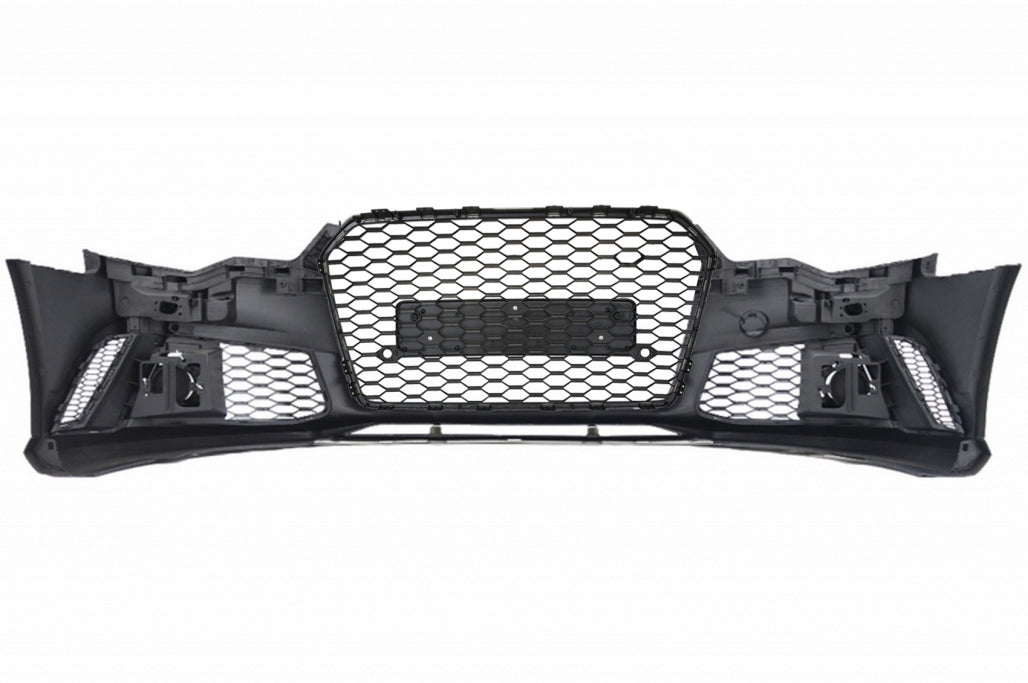 Front Bumper RS6 Design with Grille for Audi A6 C7 4G (2011–2015)