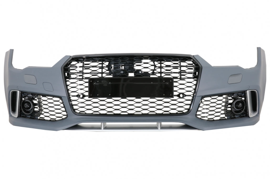 Front Bumper RS7 Design with Grille for Audi A7 4G (2015–2018)