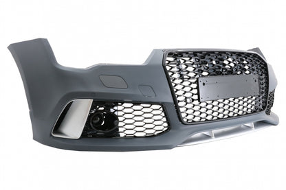 Front Bumper RS7 Design with Grille for Audi A7 4G (2015–2018)
