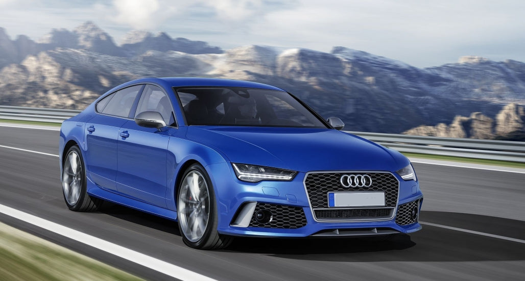 Front Bumper RS7 Design with Grille for Audi A7 4G (2015–2018)