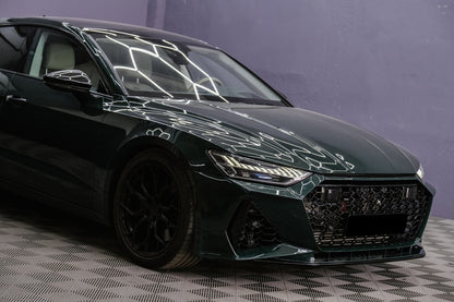 Front Bumper RS7 Look for Audi A7 4K8 (2018–Up)