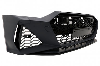 Front Bumper RS7 Look for Audi A7 4K8 (2018–Up)