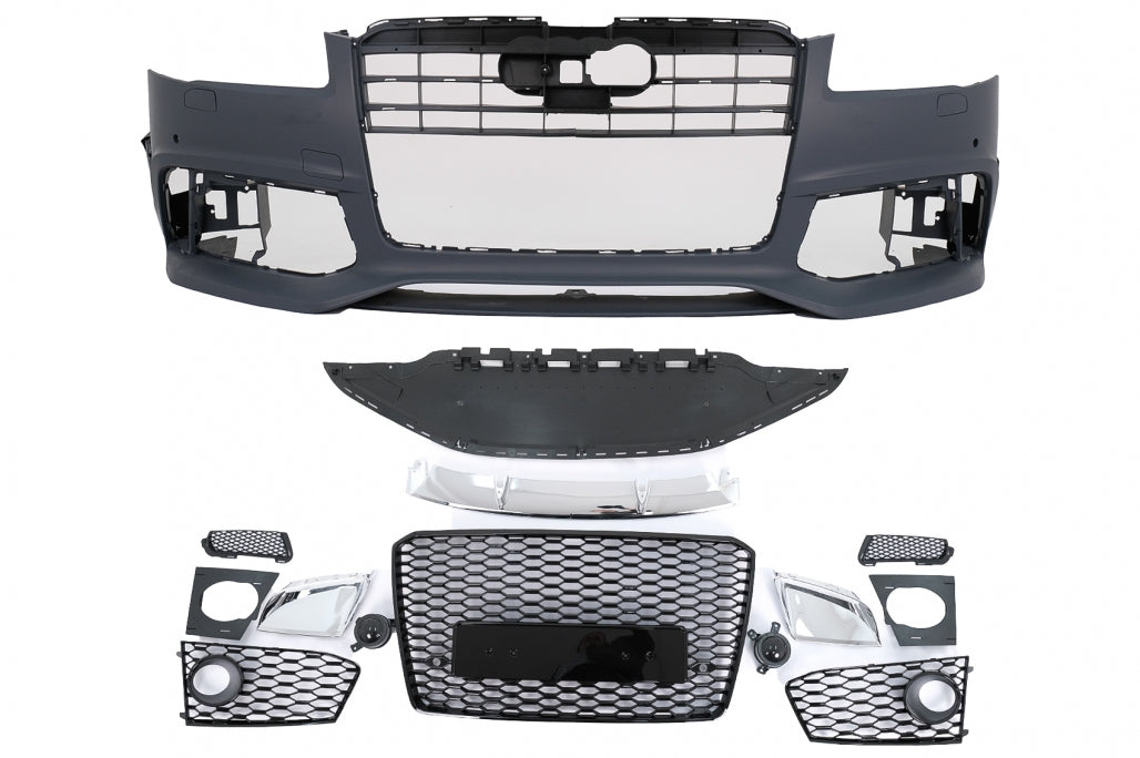 Front Bumper RS Design for Audi A8 D4 Facelift D4.5 (2014–2017)
