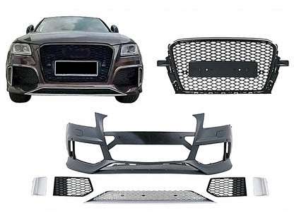 Front Bumper RS Design for Audi Q5 8R Facelift (2012–2016)