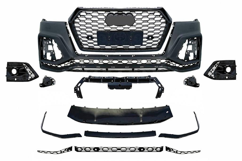 Front Bumper RS Design for Audi Q5 FY SUV (2017–2020)
