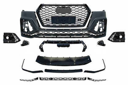Front Bumper RS Design for Audi Q5 FY SUV (2017–2020)