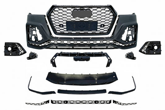 Front Bumper RS Design for Audi Q5 FY SUV (2017–2020)