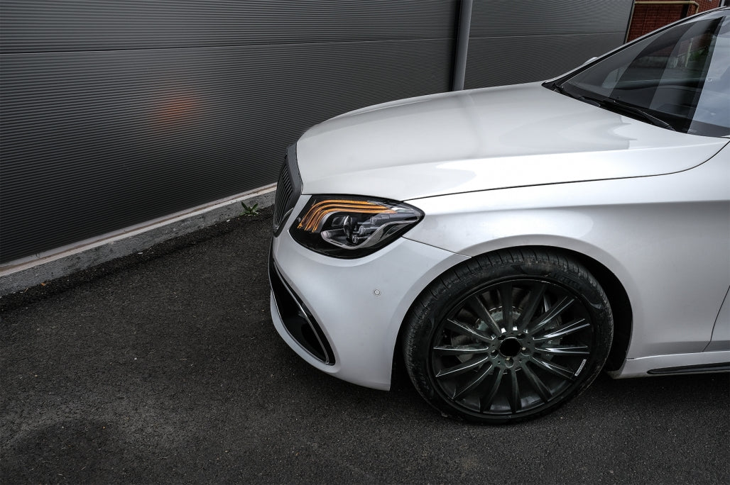 Front Bumper S63 Design for Mercedes S-Class W222 Facelift (2017-up)