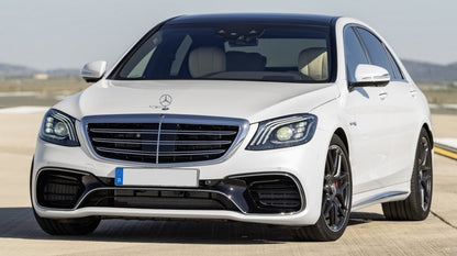 Front Bumper S63 Design for Mercedes S-Class W222 Facelift (2017-up)