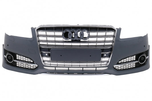 Front Bumper S8 Design for Audi A8 D4 Facelift D4.5 (2014–2017)