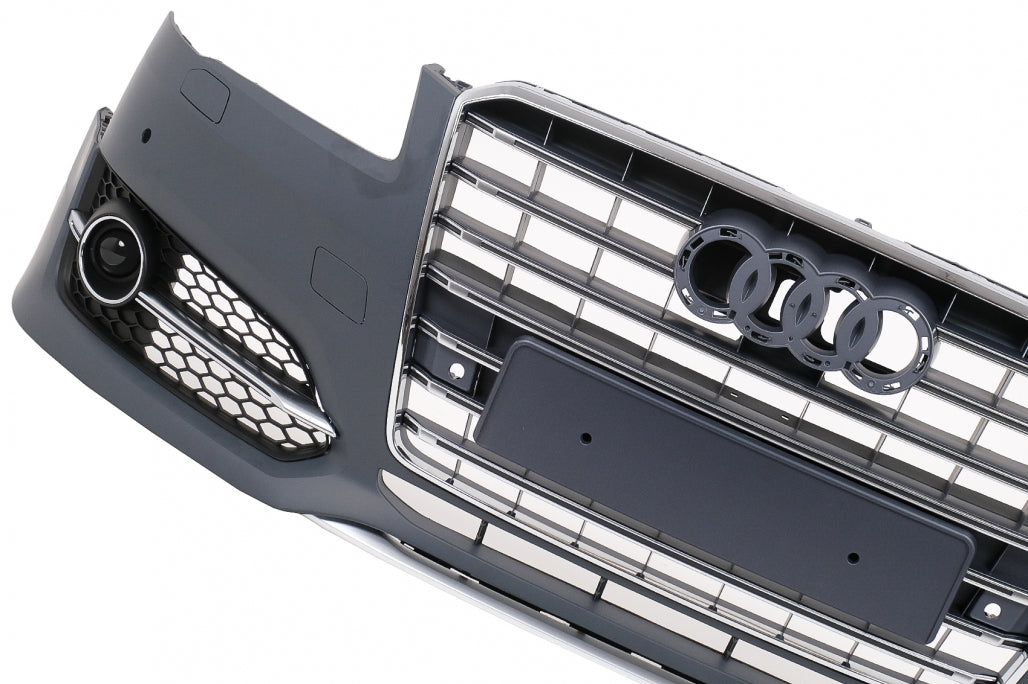 Front Bumper S8 Design for Audi A8 D4 Facelift D4.5 (2014–2017)