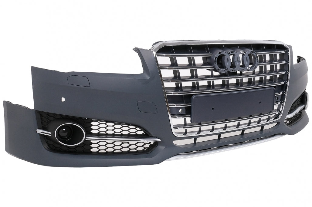 Front Bumper S8 Design for Audi A8 D4 Facelift D4.5 (2014–2017)