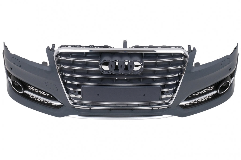 Front Bumper S8 Design for Audi A8 D4 Facelift D4.5 (2014–2017)