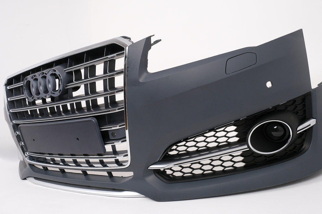 Front Bumper S8 Design for Audi A8 D4 Facelift D4.5 (2014–2017)