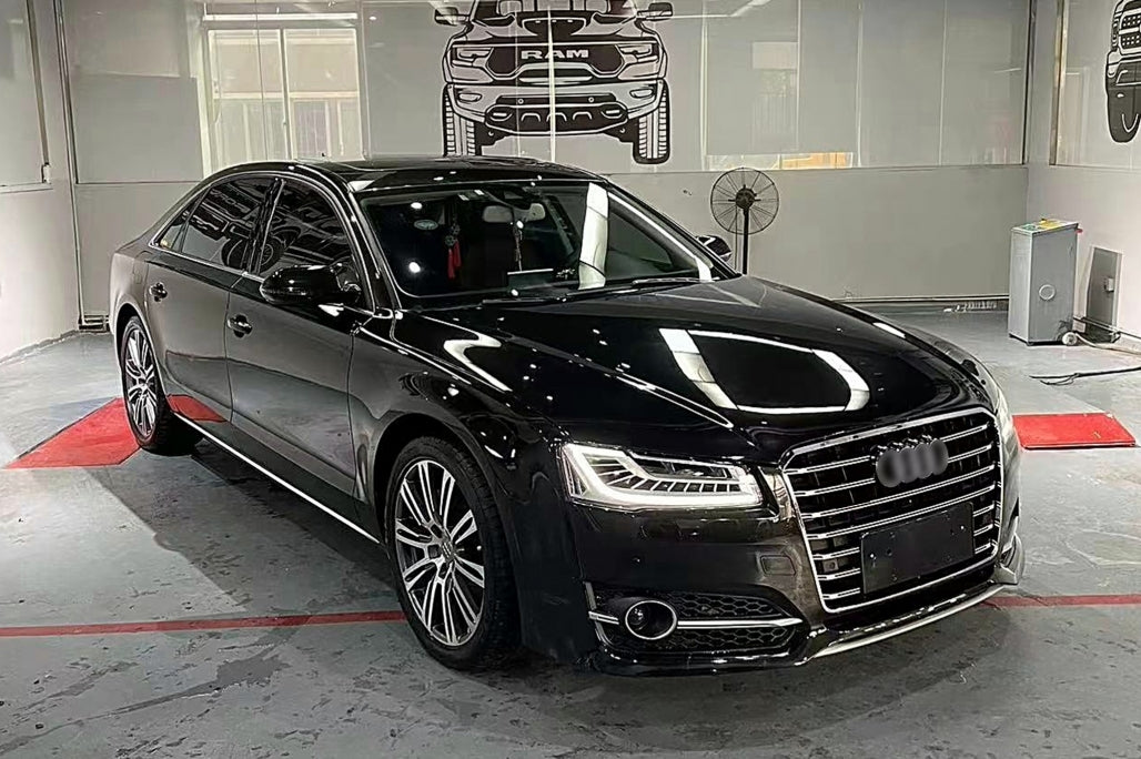 Front Bumper S8 Design for Audi A8 D4 Facelift D4.5 (2014–2017)