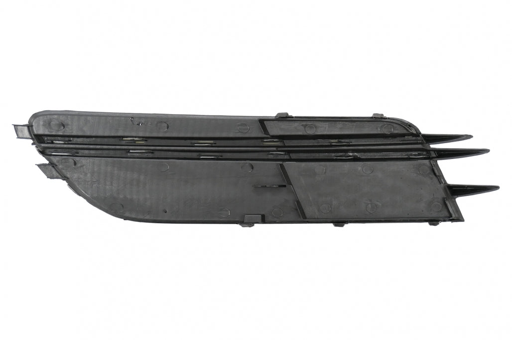 Front Bumper Side Grilles RS Design Black with Brushed Aluminium Inserts for Audi A6 C7 4G (2012–2015)