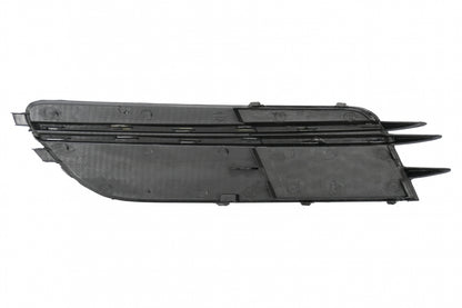 Front Bumper Side Grilles RS Design Black with Brushed Aluminium Inserts for Audi A6 C7 4G (2012–2015)
