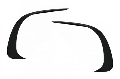 Front Bumper Splitters Piano Black for Mercedes C-Class W206 AMG Sport Line (2021–Up)