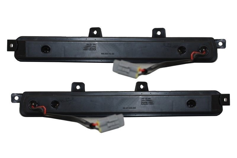 Front Bumper Spoiler LED DRL Extension and Upper Spoiler Lip for Mercedes G-Class W463 (1989–2017)