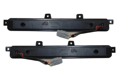 Front Bumper Spoiler LED DRL Extension and Upper Spoiler Lip for Mercedes G-Class W463 (1989–2017)