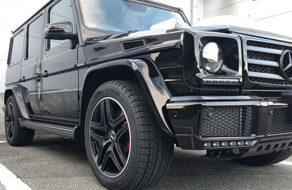 Front Bumper Spoiler LED DRL Extension for Mercedes G-Class W463 (1989–Up)