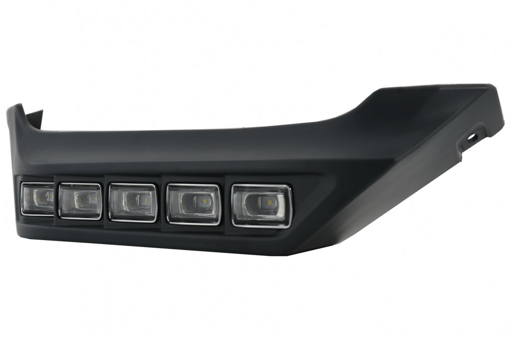 Front Bumper Spoiler LED DRL Extension for Mercedes G-Class W463 (1989–Up)