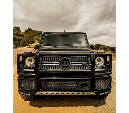 Front Bumper Spoiler LED DRL Extension for Mercedes G-Class W463 (1989–Up)