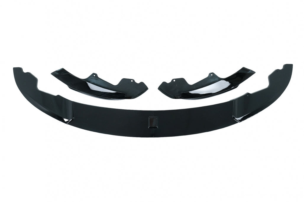 Front Bumper Spoiler Lip M Design Piano Black for BMW 4 Series F32 F33 F36 (2013–2019)