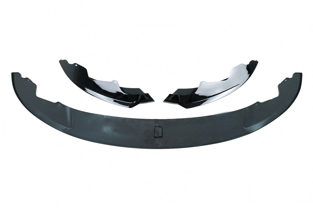 Front Bumper Spoiler Lip M Design Piano Black for BMW 4 Series F32 F33 F36 (2013–2019)