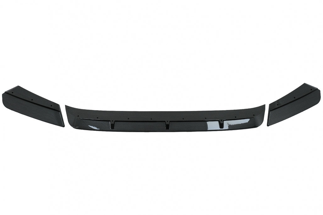 Front Bumper Spoiler Lip M Sport Carbon Look for BMW X3M G01 X4M G02 (2018-2020)