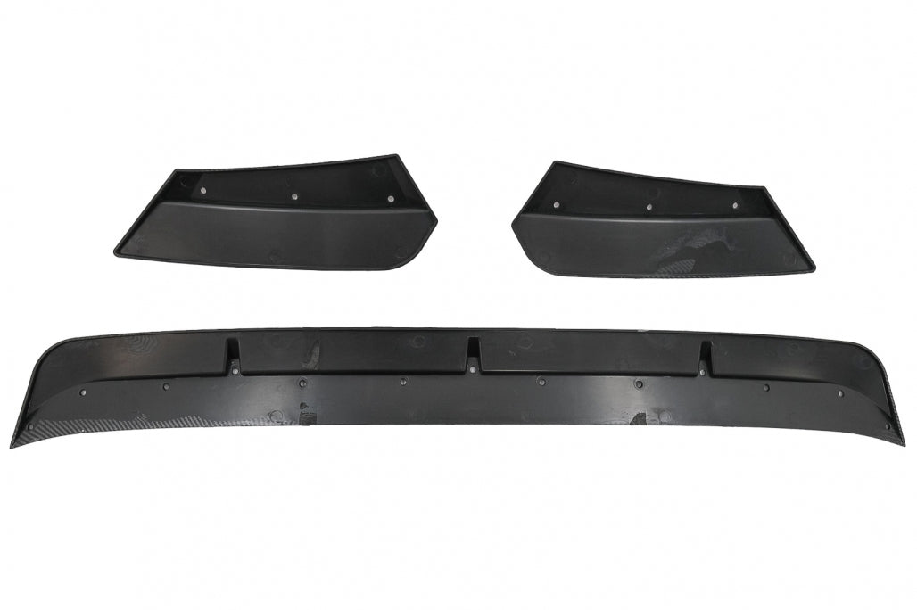 Front Bumper Spoiler Lip M Sport Carbon Look for BMW X3M G01 X4M G02 (2018-2020)