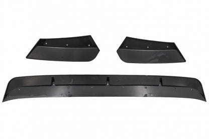 Front Bumper Spoiler Lip M Sport Carbon Look for BMW X3M G01 X4M G02 (2018-2020)
