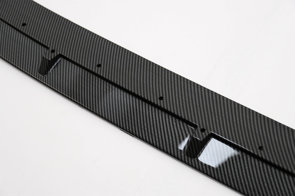 Front Bumper Spoiler Lip M Sport Carbon Look for BMW X3M G01 X4M G02 (2018-2020)