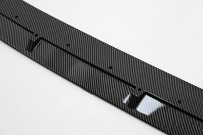 Front Bumper Spoiler Lip M Sport Carbon Look for BMW X3M G01 X4M G02 (2018-2020)