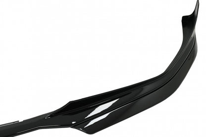 Front Bumper Spoiler Lip M Sport Piano Black for BMW 3 Series G20 G21 (2018–2022)
