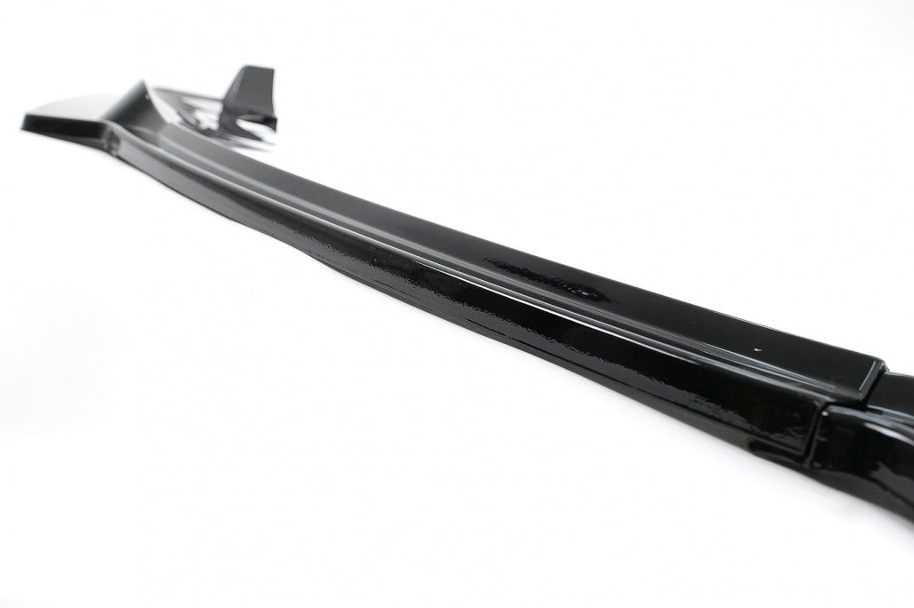 Front Bumper Spoiler Lip M Sport Piano Black for BMW 4 Series G22 G23 G26 (2020–Up)