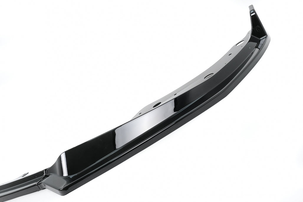 Front Bumper Spoiler Lip M Sport Piano Black for BMW 4 Series G22 G23 G26 (2020–Up)