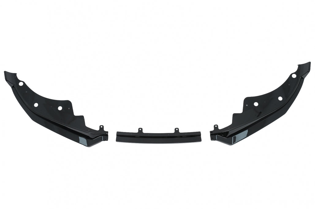 Front Bumper Spoiler Lip M Sport Piano Black for BMW 4 Series G22 G23 G26 (2020–Up)