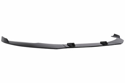Front Bumper Spoiler Lip Piano Black for Audi A6 C8 4K (2018–2022)