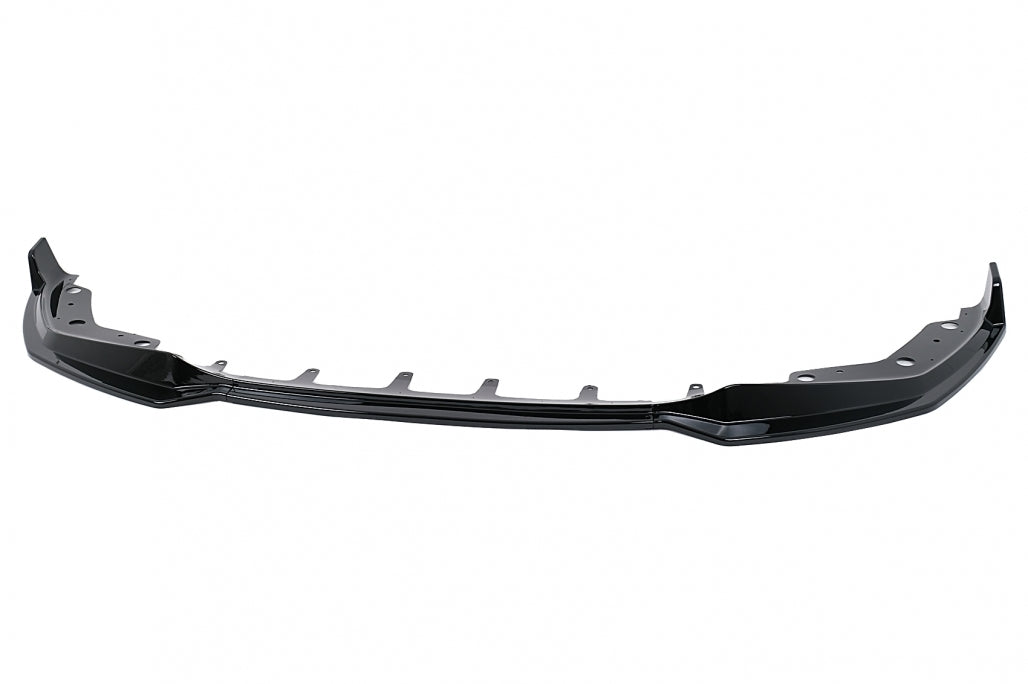 Front Bumper Spoiler Lip Piano Black for BMW 3 Series G20 G21 M Sport (2018–2022)