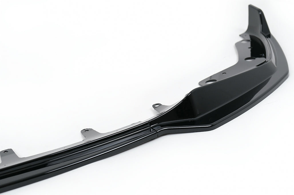 Front Bumper Spoiler Lip Piano Black for BMW 3 Series G20 G21 M Sport (2018–2022)