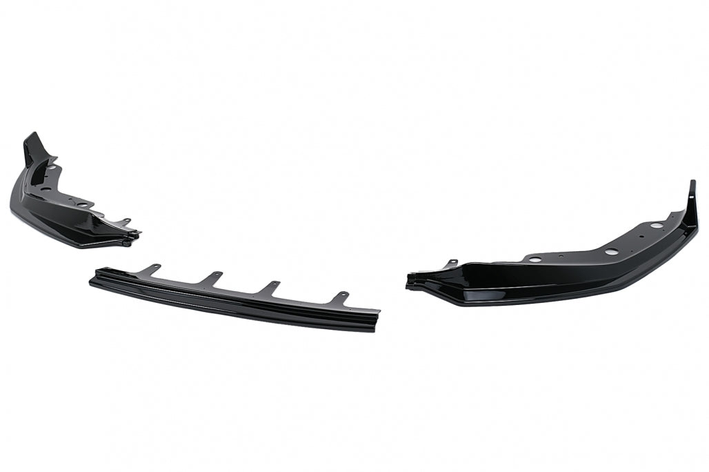 Front Bumper Spoiler Lip Piano Black for BMW 3 Series G20 G21 M Sport (2018–2022)