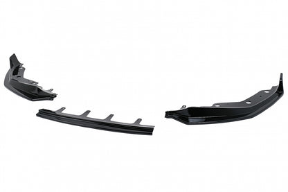 Front Bumper Spoiler Lip Piano Black for BMW 3 Series G20 G21 M Sport (2018–2022)
